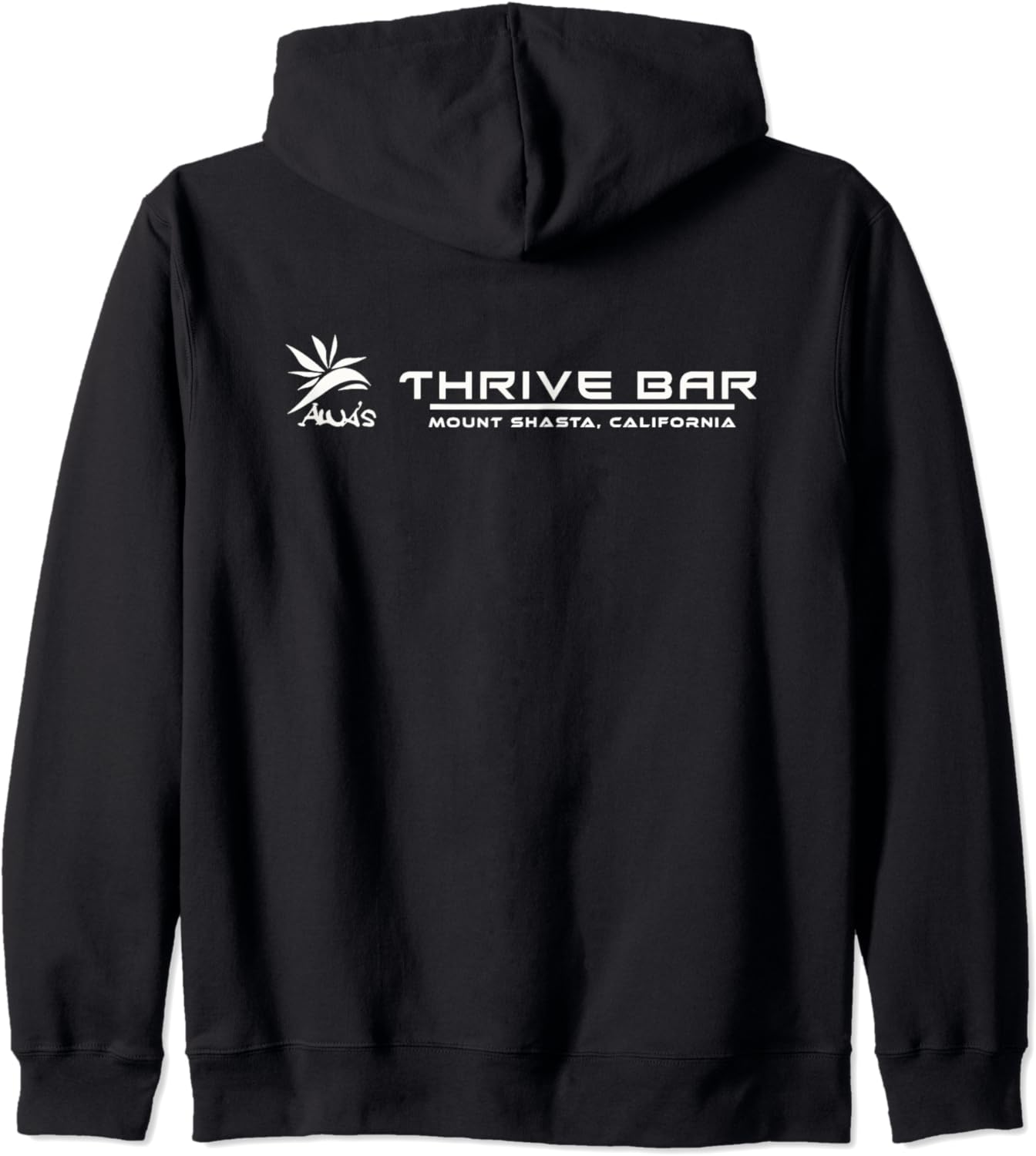 Aluas Thrive Bar - Mount Shasta Zip Hoodie