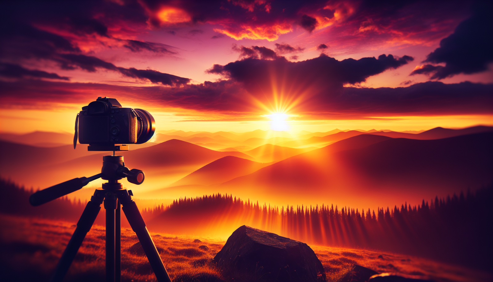 Capture The Perfect Sunset At Bunny Flat Capture The Perfect Sunset At Bunny Flat