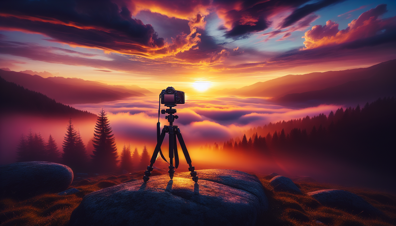 Capture The Perfect Sunset At Bunny Flat Capture The Perfect Sunset At Bunny Flat