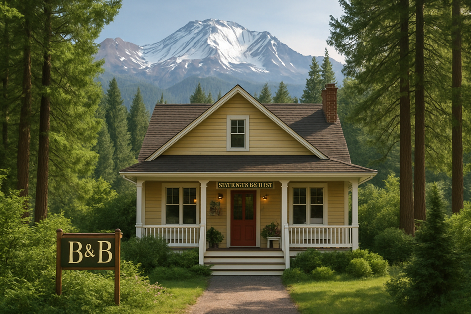 Can You Recommend Any Bed And Breakfasts In Mount Shasta City?
