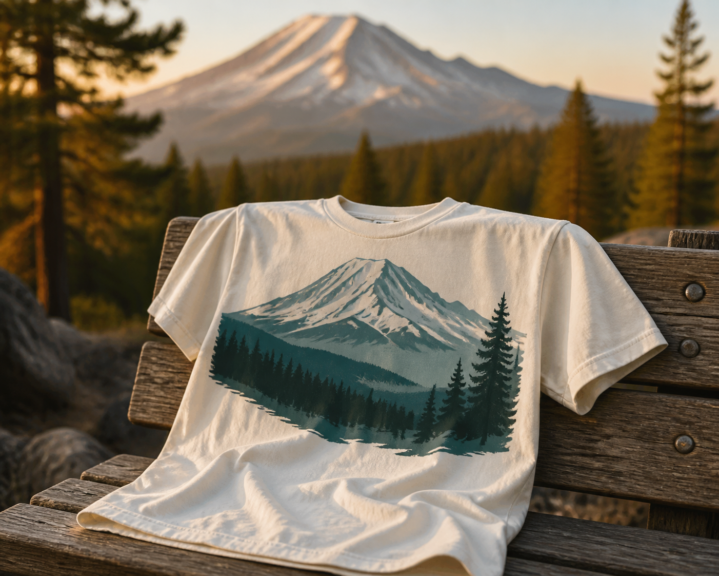 Mount Shasta Summit Club, MT Shasta, Mount Shasta T-Shirt